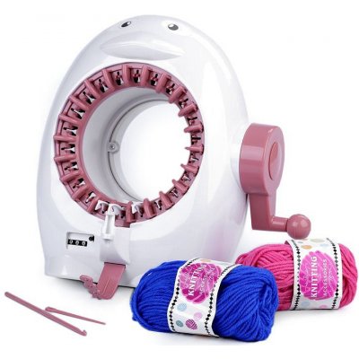 Prima-obchod Mlýnek na pletení střední pro snadné pletení, barva bílá – Zbozi.Blesk.cz