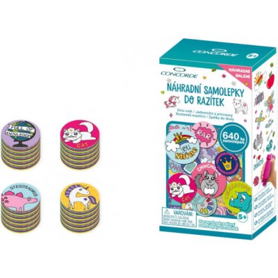 Concorde náhradní samolepky do razítek 960409 – Sleviste.cz