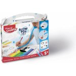 Maped Sada Creativ Blowpen String´Art Foukací pero 6 barev – Zboží Dáma