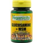 Veganicity Glucosamin HCL + MSM 30 vegan tablet – Hledejceny.cz