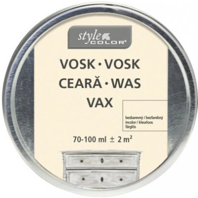 StyleColor Vosk na dřevo 0,1 l bílý – Hledejceny.cz