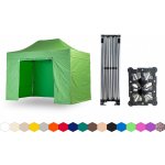 TENTino SMALL HEXAGON 3x4,5 m 13A - SVĚTLE ZELENÁ – Hledejceny.cz