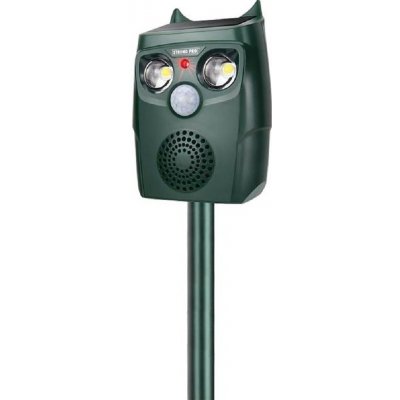 Těsmat cz Odpuzovač škůdců, solární eXvision SAR20, Ultrasonic, Flashlight, Solar, PIR, IP67 SL2171510X