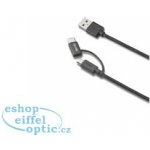 Celly datový kabel microUSB na USB-C USBCMICRO – Zbozi.Blesk.cz