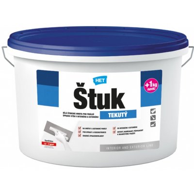 HET Štuk tekutý Balení: 7+1 kg – Hledejceny.cz