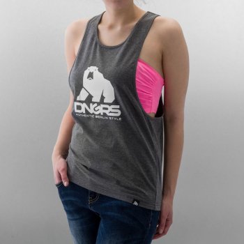 DNGRS Tank Tops Logo Tílko bílé