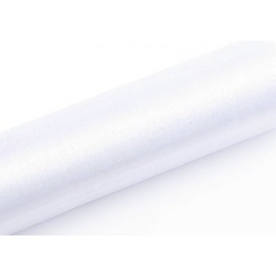 PartyDeco Organza bílá 0.16x9m – Sleviste.cz