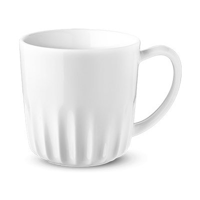 G. Benedikt Hrnek bílý Ribby český porcelán 500 ml