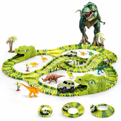 Mamido Mamido Dinosauří autodráha 240 dílků – Zbozi.Blesk.cz