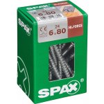 Spax Vrut do dřeva HI.FORCE, ø 6 × 80 mm, TX30, talířová hlava, 24 ks 4251010600807 – Hledejceny.cz