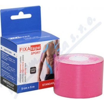 FIXAtape tejpovací páska Standard růžová 5cm x 5m