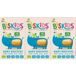 Belkorn BISkids BIO měkké dětské sušenky s jablečnou šťávou bez přidaného cukru 3 x 120g