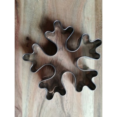Vykrajovátko nerezové sněhová vločka A: 5x2cm – Hledejceny.cz