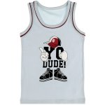 Evona chlapecký nátělník se širokými ramínky C sv.modrá – Zbozi.Blesk.cz