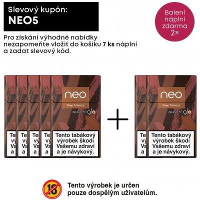 British American Tobacco Náplň Glo NEO Sticks Deep Tobacco – Zbozi.Blesk.cz