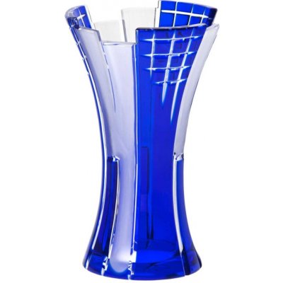 Bohemia Crystal Váza Metropolis modrá 230mm – Hledejceny.cz