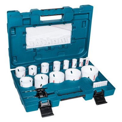Makita D-63993 Hole Saw Set universal 16 pcs. – Zboží Mobilmania
