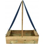 VidaXL Pískoviště se stříškou 80 x 60 x 97,5 cm impregnovaná borovice – Sleviste.cz