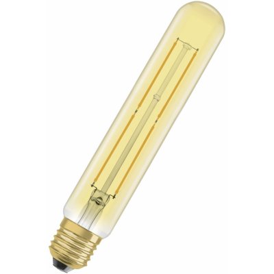 Osram LED žárovka VINTAGE 1906 TUBULAR 35 FILAMENT E27 4W 400lm 2000K 32 x 185mm – Zboží Mobilmania