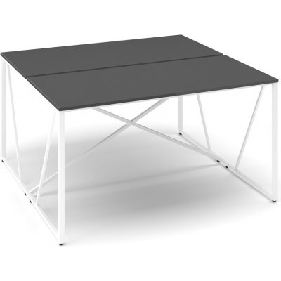 Lenza Stůl ProX 138 x 137 cm, grafit / bílá