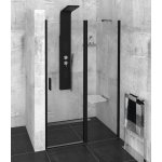 Polysan ZOOM LINE BLACK sprchové dveře 1300mm, čiré sklo, ZL1313B – Zboží Mobilmania