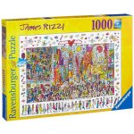 Ravensburger James Rizzi Times Square 1000 dílků – Hledejceny.cz