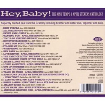 Tempo Nino & April Steve - Hey Baby! CD – Zboží Mobilmania