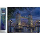Norimpex Diamantové malování Noční Tower Bridge 30 x 40 cm