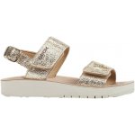 Geox dívčí sandály Costarei Zlatá – Zboží Mobilmania