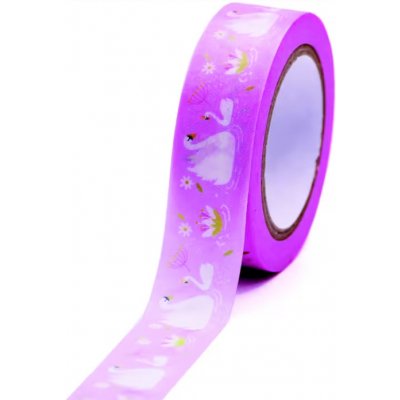 Tempus GG FT 933430 Pink swans 10 m x 15 mm – Zboží Dáma