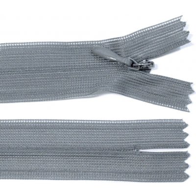 Spirálový zip no.3 skrytý nerozepínací 20cm - více barev color: 719 šedá – Hledejceny.cz
