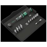 WERA Momentový klíč 2,5-25 Nm, Wera Click-Torque A 6 Set 1 s přepínací ráčnou 1/4", sada 21 dílů, Wera 130110 – Zboží Mobilmania