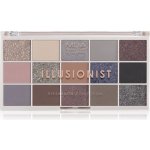 MUA Makeup Academy Professional 15 Shade Palette paletka očních stínů Illusionist 12 g – Zboží Dáma
