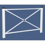Procity Zábradlí Pagode 1580 mm bílá RAL9010