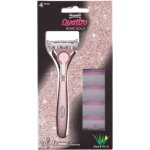Wilkinson Sword Quattro for Women Rose Gold + 4 ks hlavic – Zbozi.Blesk.cz