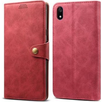 Pouzdro Lenuo Leather Xiaomi Redmi 7A červené