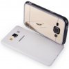 Pouzdro a kryt na mobilní telefon Samsung Pouzdro MIRROR CASE Samsung J100 Galaxy J1 zlaté