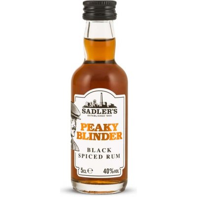 MINI Peaky Blinder Black Spiced Rum 40% 0,05 l (holá láhev) – Zbozi.Blesk.cz