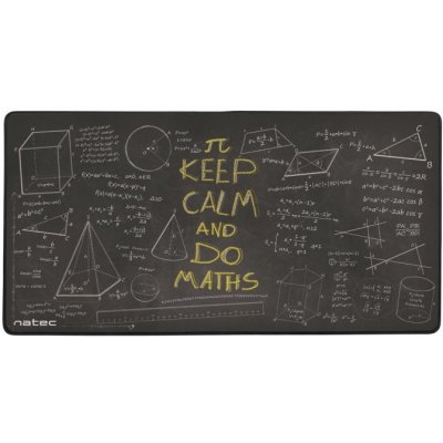 Maxi podložka pod myš Natec Maths, 40x80cm NPO-1455 – Zbozi.Blesk.cz