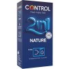 Kondom Control 2-1 PRESERVATIVE + GEL 6 ks