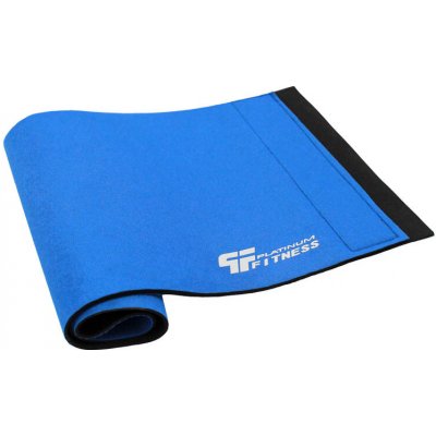PLATINUM FITNESS, Neoprenový pás na hubnutí modrý 25x100cm – Hledejceny.cz