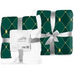 FARO Fleece deka s beránkem zelená – Hledejceny.cz