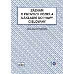 Baloušek Tisk ET212 Záznam o provozu vozidla nákladní dopravy stazka číslovaný – Hledejceny.cz