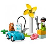 LEGO® DUPLO® 10985 Větrná turbína a elektromobil – Zboží Živě