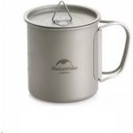 Naturehike titanový hrneček 20CJ 300ml 64g vč. pokličky NH20CJ005 – Zboží Mobilmania