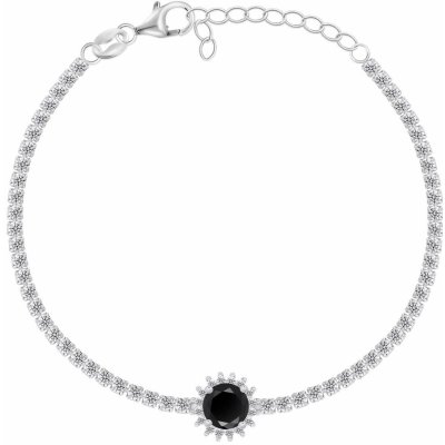 Brilio Silver náramek BRC76WBC – Zboží Dáma