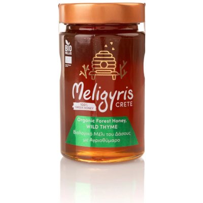 Meligyris Řecký horský med BIO Divoký tymián květový 450 g – Hledejceny.cz