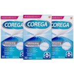 Corega Whitening tabs 3x 30 ks – Zboží Dáma