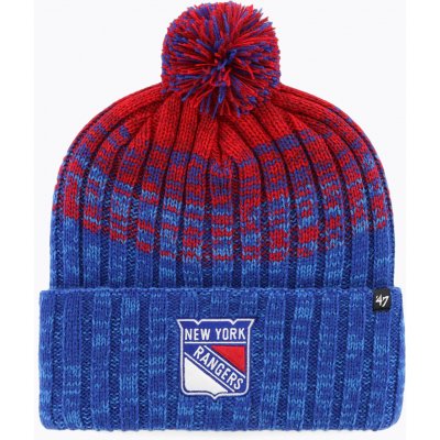 47 Brand Pánská New York Rangers NHL Cascade ’47 CUFF KNIT Royal – Hledejceny.cz