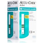 Accu-Chek Active testovací proužky 50 ks – Zbozi.Blesk.cz